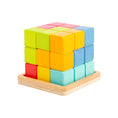 Load image into Gallery viewer, 3D wooden cubes - magical thinking game - phase out
