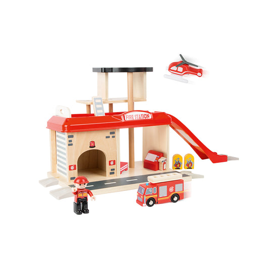 Fire department with accessories (fire station)