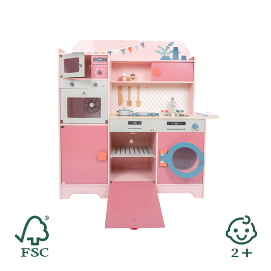 Children's Kitchen Pink Gourmet