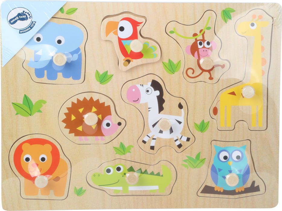 Setzpuzzle Zootiere