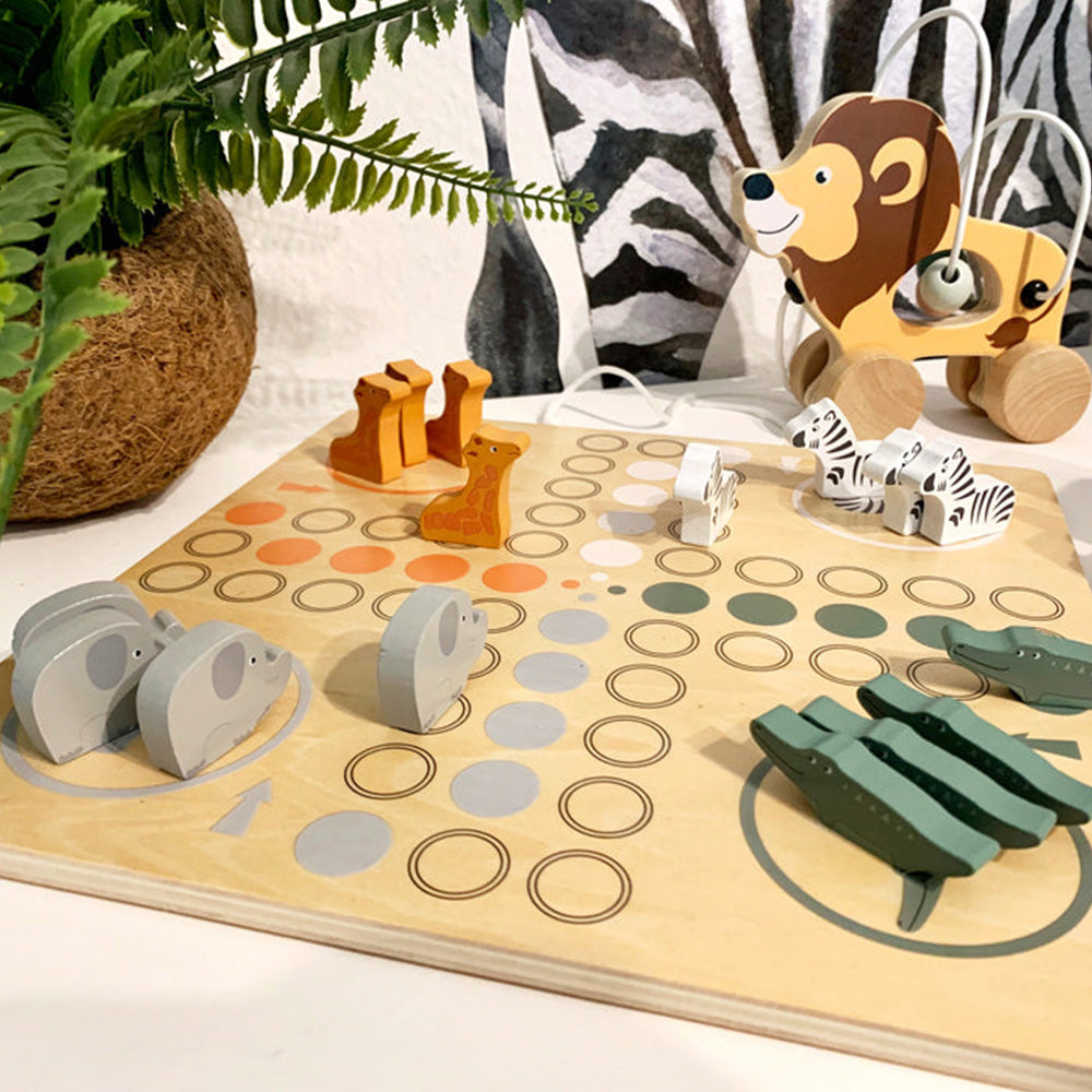 Ludo „Safari" - Das klassische Gesellschaftsspiel