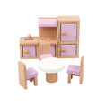 Load image into Gallery viewer, Wooden Dollhouse Furniture Set
