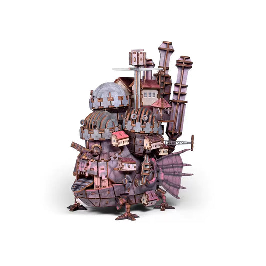 Howl's Moving Castle 3D Wood Model