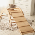 Load image into Gallery viewer, 2-in-1 baby gym: climbing arch with ramp & slide
