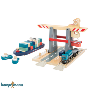 Hampelmann Container Terminal mit Zubehör
