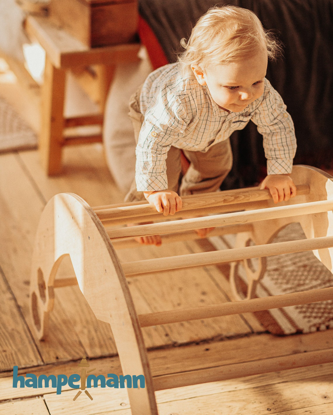 4-in-1 Baby-Gym: Kletterdreieck, Kletterbogen, Rampe & Rutsche – Weiß *