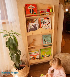 Kinder Bücherregal: Vertikal